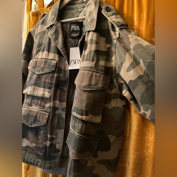 Zara camo jacket - Picture 3 of 6
